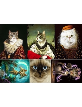 Декупажная карта Животные Птицы (AN-001)