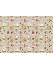 Декупажная карта орнамент (BG-124)