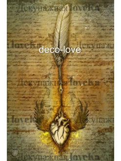 DL-0143 Декупажная карта от Deco-love формат А4