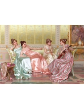 Декупажная карта  Женщины (FW-016)