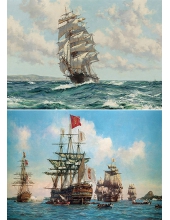 Декупажная карта Море (SE-006)
