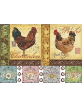 Декупажная карта Винтаж (VI-030)