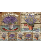 Декупажная карта Винтаж (VI-101)