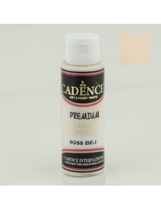 Фото Акрилова фарба Cadence Premium Acrylic Paint, 25 мл CP-0355 Бежевий