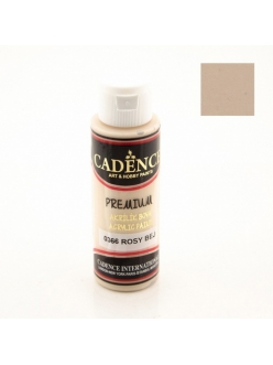 Акриловая краска Cadence Premium Acrylic Paint, 70 мл Розовый беж CP-0366