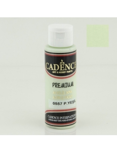 Фото Акрилова фарба Cadence Premium Acrylic Paint, 70 мл CP-0557 Пастельно зелений