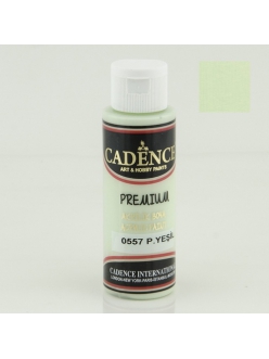 Акрилова фарба Cadence Premium Acrylic Paint, 70 мл CP-0557 Пастельно зелений