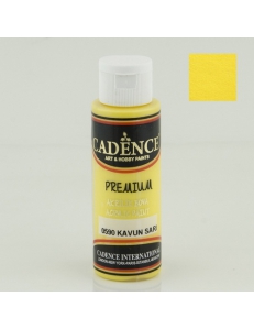 Фото Акрилова фарба Cadence Premium Acrylic Paint, 70 мл CP-0590 Жовта диня