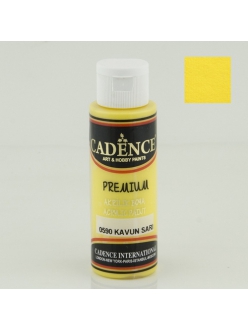 Акрилова фарба Cadence Premium Acrylic Paint, 70 мл CP-0590 Жовта диня