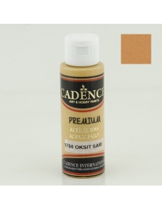 Акрилова фарба Cadence Premium Acrylic Paint, 70 мл CP-1750 Жовтий оксид