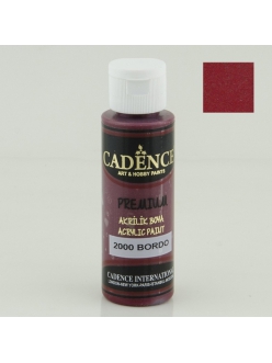 Акрилова фарба Cadence Premium Acrylic Paint, 25 мл CP-2000 Бордо