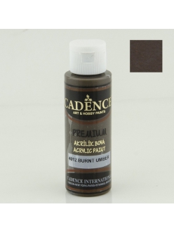 Акрилова фарба Cadence Premium Acrylic Paint, 25 мл CP-4012 Умбра палена