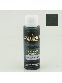 Акрилова фарба Cadence Premium Acrylic Paint, 70 мл CP-5100 Оливковий зелений