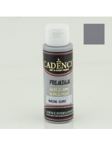 Фото Акрилова фарба Cadence Premium Acrylic Paint, 70 мл CP-6036 Сірий