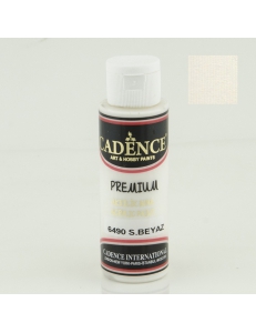 Фото Акрилова фарба Cadence Premium Acrylic Paint, 25 мл CP-6490 Теплий білий