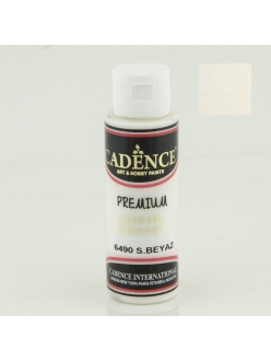 Акрилова фарба Cadence Premium Acrylic Paint, 25 мл CP-6490 Теплий білий