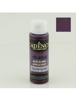 Акрилова фарба Cadence Premium Acrylic Paint, 70 мл CP-7022 Баклажан