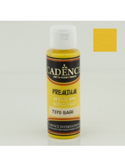 Акрилова фарба Cadence Premium Acrylic Paint, 70 мл CP-7370 Жовтий