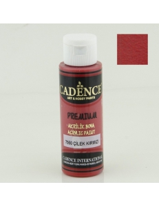 Фото Акрилова фарба Cadence Premium Acrylic Paint, 70 мл CP-7550 Полуничний