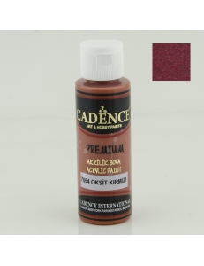 Фото Акрилова фарба Cadence Premium Acrylic Paint, 70 мл CP-7554 Оксід червоного