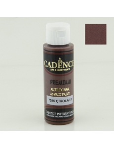 Фото Акрилова фарба Cadence Premium Acrylic Paint, 70 мл CP-7585 Шоколадний