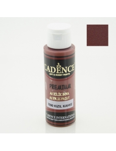 Фото Акрилова фарба Cadence Premium Acrylic Paint, 70 мл CP-7590 Червоно коричневий