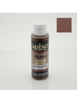 Акрилова фарба Cadence Premium Acrylic Paint, 70 мл CP-7595 Молочно коричневий