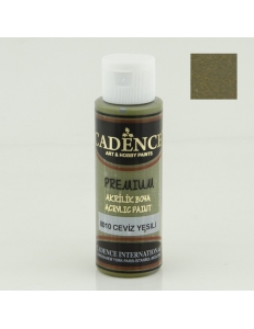 Фото Акрилова фарба Cadence Premium Acrylic Paint, 70 мл CP-8010 Зелений горіх