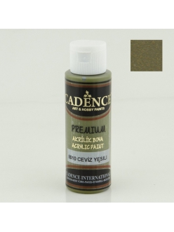 Акрилова фарба Cadence Premium Acrylic Paint, 70 мл CP-8010 Зелений горіх