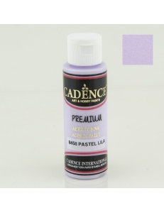 Фото Акрилова фарба Cadence Premium Acrylic Paint, 70 мл CP-8458 Пастельно лавандовий