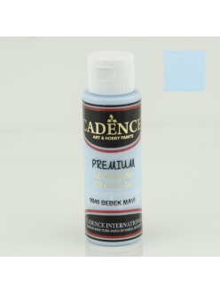 Акрилова фарба Cadence Premium Acrylic Paint, 70 мл CP-9040 Світло блакитний