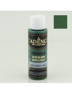 Фото Акрилова фарба Cadence Premium Acrylic Paint, 70 мл CP-9050 Смарагдовий