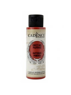 Патина водная, рельефная Cadence Antique Powder, 70 мл. Красный AP-712