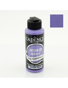 Акрилова фарба гібрид Hybrid Acrylic for Multisurfaces 120 мл H034 Пурпурний