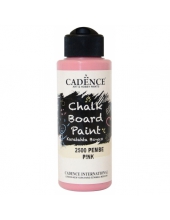 Акриловая краска для меловых досок Cadence Chalkboard Paint, 120 мл Розовая
