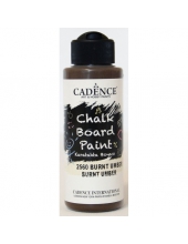 Акриловая краска для меловых досок Cadence Chalkboard Paint, 120 мл Коричневый