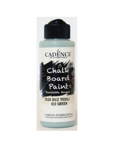 Фото Акриловая краска для меловых досок Cadence Chalkboard Paint, 120 мл Мятный