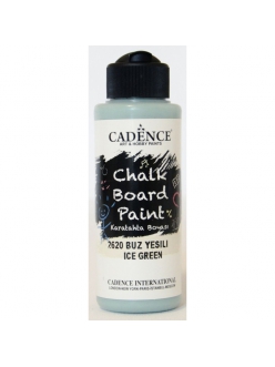 Акриловая краска для меловых досок Cadence Chalkboard Paint, 120 мл Мятный