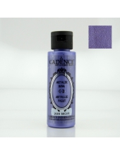 Акриловая краска Cadence с эффектом металлик Metallic Paint, 70 мл Пурпур 209