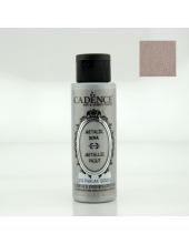 Акриловая краска Cadence с эффектом металлик Metallic Paint, 70 мл Блестящее серебро 235