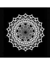 Трансфер кружевной белый Cadence Water Application Lace Transfer White,  DT-006W