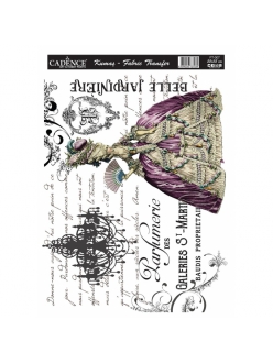 Трансфер для ткани Cadenсe Fabric Transfer, 25х35 см, FT-007