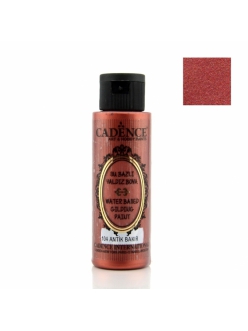 Акриловая краска с эффектом золочения Cadence Water Based Gilding Paint, 70 мл Медь античная 104