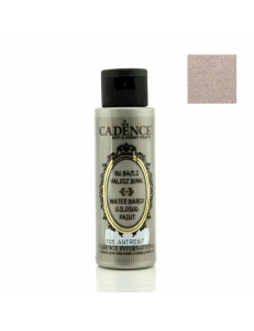 Фото Акриловая краска с эффектом золочения Cadence Water Based Gilding Paint, 70 мл Серебро антрацит 105