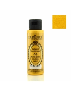 Фото Акриловая краска с эффектом золочения Cadence Water Based Gilding Paint, 70 мл Блестящее золото 109