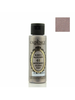 Акриловая краска с эффектом золочения Cadence Water Based Gilding Paint, 70 мл Античное серебро 113