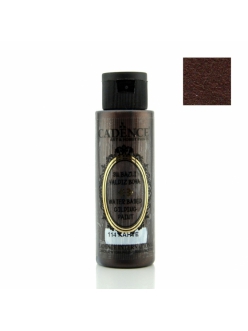 Акриловая краска с эффектом золочения Cadence Water Based Gilding Paint, 70 мл Коричневый 114