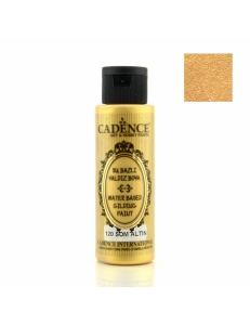 Фото Акриловая краска с эффектом золочения Cadence Water Based Gilding Paint, 70 мл Золотая пыль 120